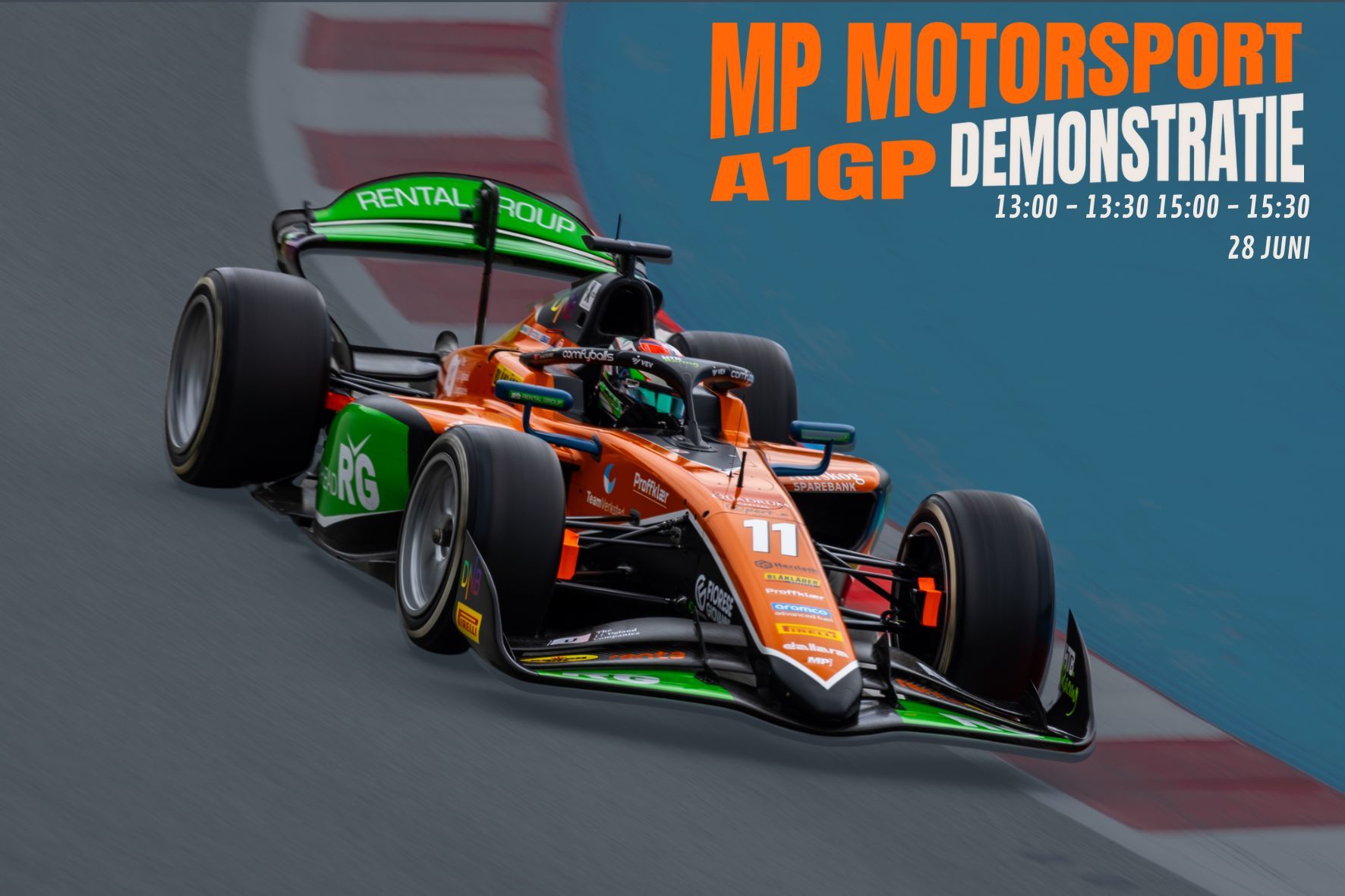 MP Motorsport demonstratie formule 1 Piershil Hoeksche Waard