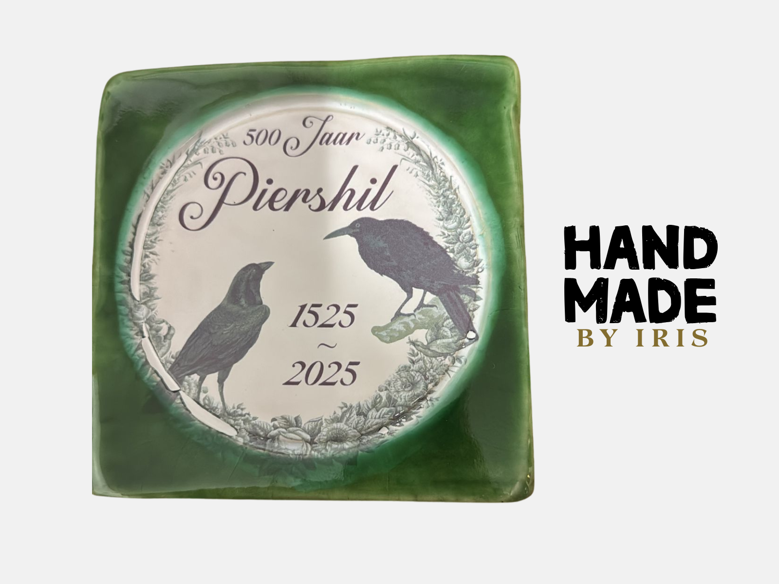 Piershil 500 jaar aandenken tegel kunst