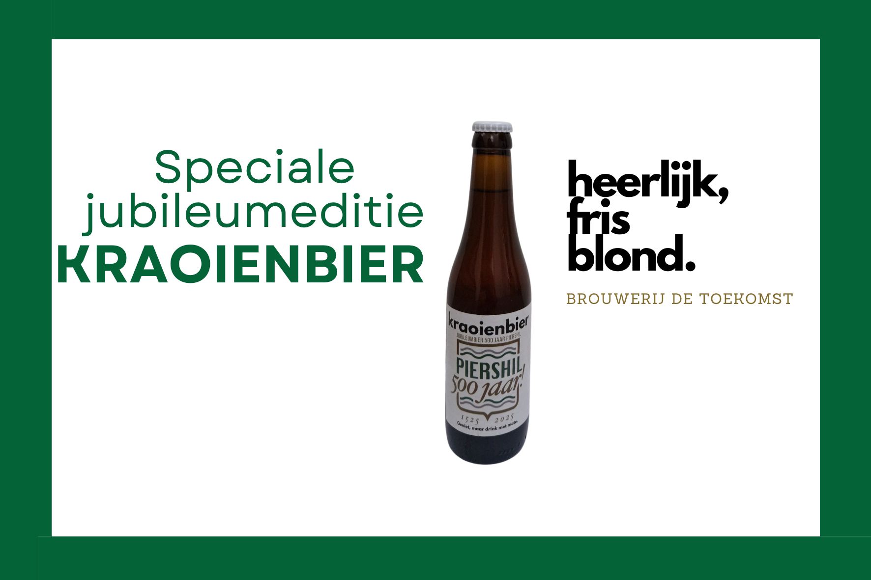 Piershil krijgt eigen kraoienbier